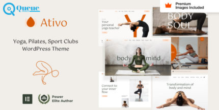 Ativo- Pilates Yoga WordPress Theme