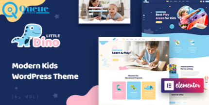 Littledino- Modern Kids WordPress Theme