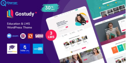 Gostudy v2.4.7 - Education WordPress Theme