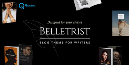 Belletrist- Blog Theme for Writers