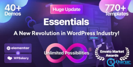 Essentials- Multipurpose WordPress Theme