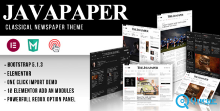 Javapaper- Classic Newspaper Theme