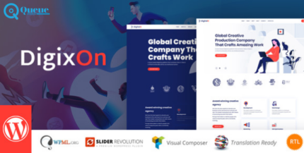 Digixon- Digital Marketing Strategy Consulting WP Theme