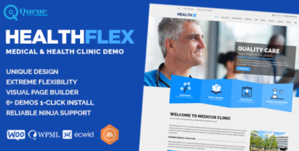 HEALTHFLEX v2.7.5 - Medical Health WordPress Theme