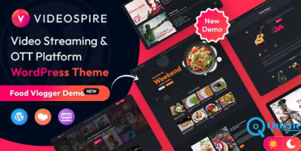 Videospire- Video Blog/Vlog Streaming & OTT Platform WordPress Theme