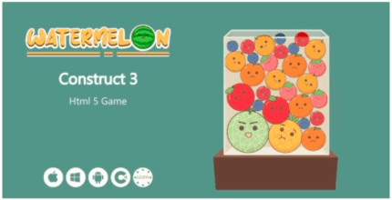 Watermelon - HTML5 Game (Construct 3)