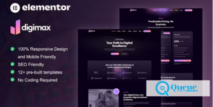 Digimax - Digital Marketing Agency Elementor Template Kit