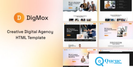Digmox - Digital Agency HTML Template
