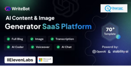 WriteBot - AI Content Generator SaaS Platform