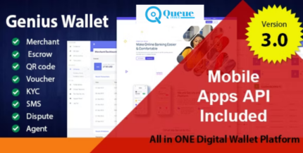 Genius Wallet - Advanced Wallet CMS with Payment Gateway API