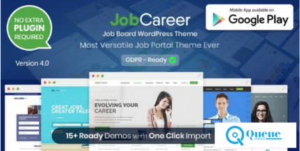 JobCareer v6.2 - Job Board Responsive WordPress Theme