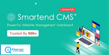 SmartEnd CMS v10.0.3 - Laravel Admin Dashboard with Frontend and Restful API