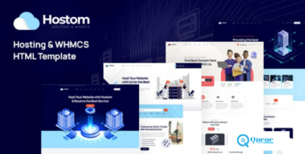 Hostom - Web Hosting & WHMCS HTML Template