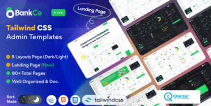 Bankco - Tailwind CSS Admin Templates