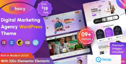 Choicy v1.0.3 - Digital Marketing Agency WordPress Theme