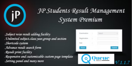 JP Students Result Management System Premium