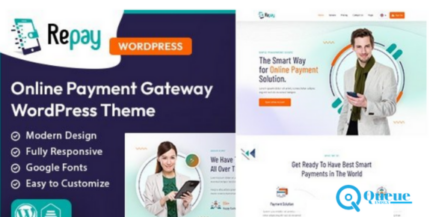 Repay v1.0 - Payment Gateway WordPress Theme