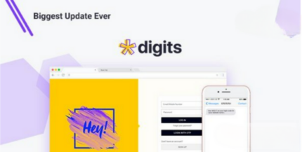 Digits v8.4.3 - WordPress Mobile Number Signup and Login