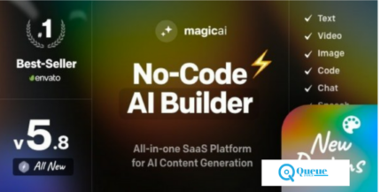 MagicAI v6.5.2 - OpenAI Content, Text, Image, Video, Chat, Voice, and Code Generator as SaaS