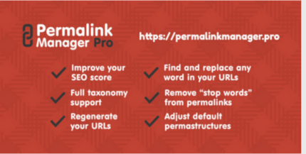 Permalink Manager Pro - WordPress Plugin